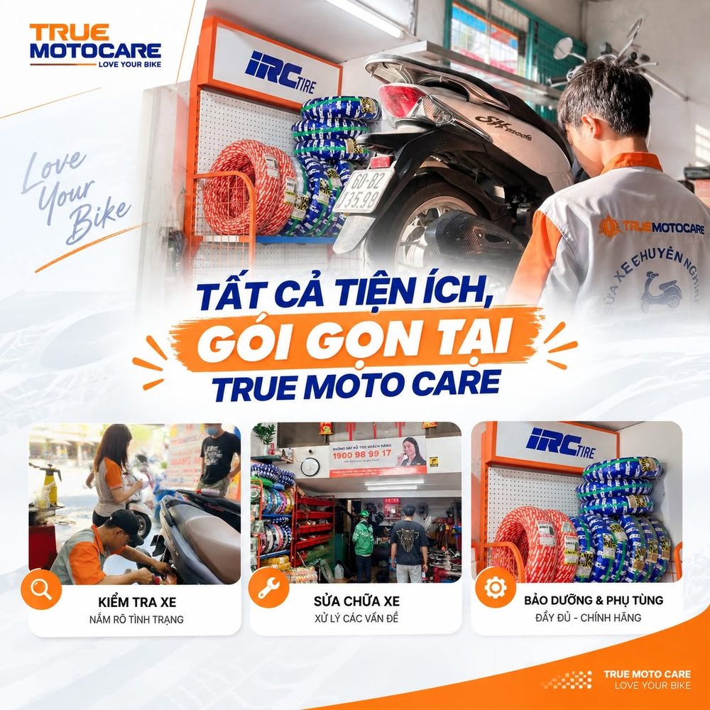 Đội ngũ kỹ thuật viên True Moto Care