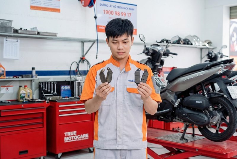 Thắng đĩa trước bị kêu: 5 nguyên nhân nguy hiểm & cách xử lý